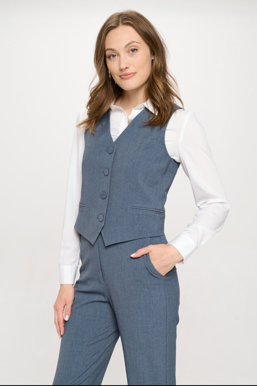 SET CHALECO Y PANTALON